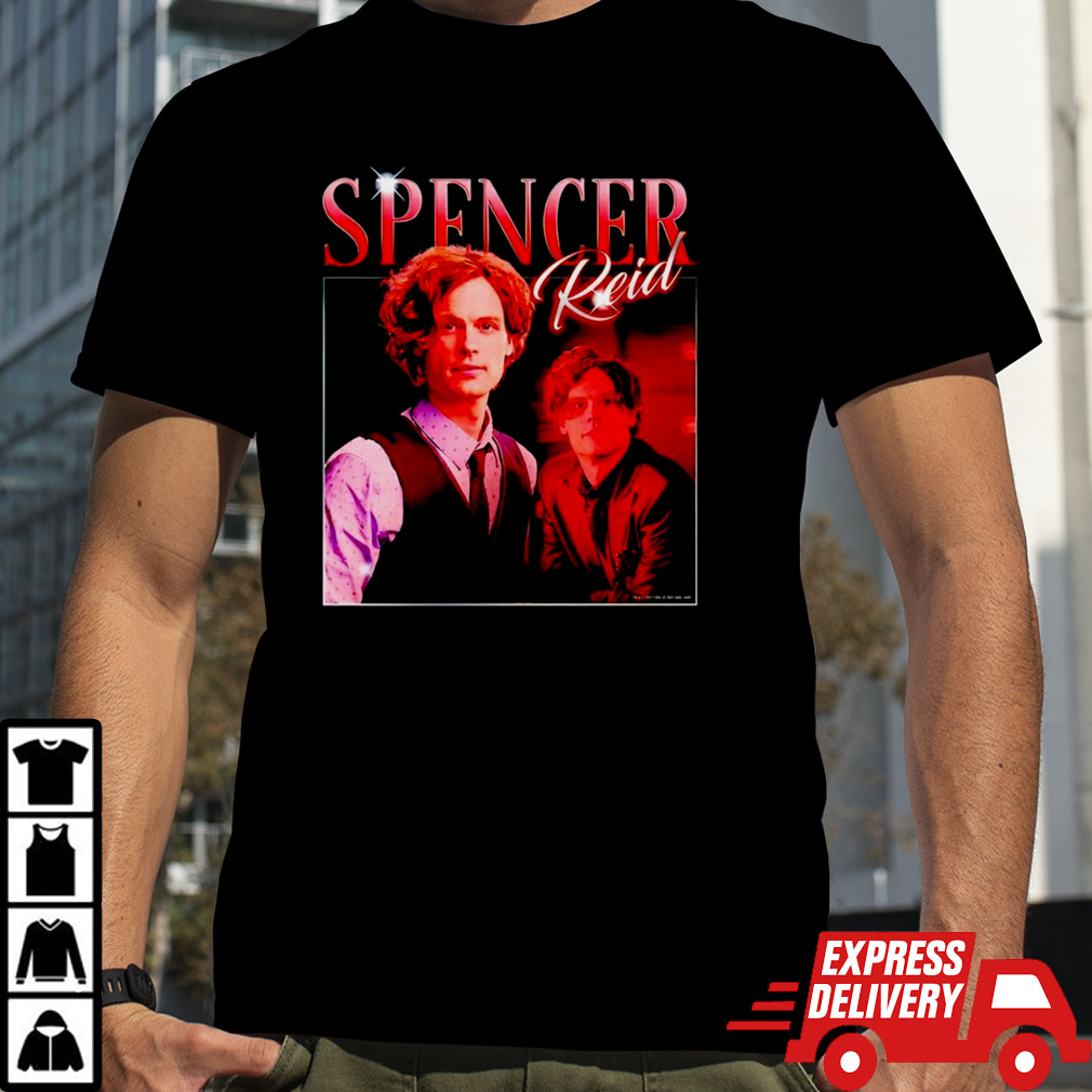 Spencer Reid 80’s retro shirt