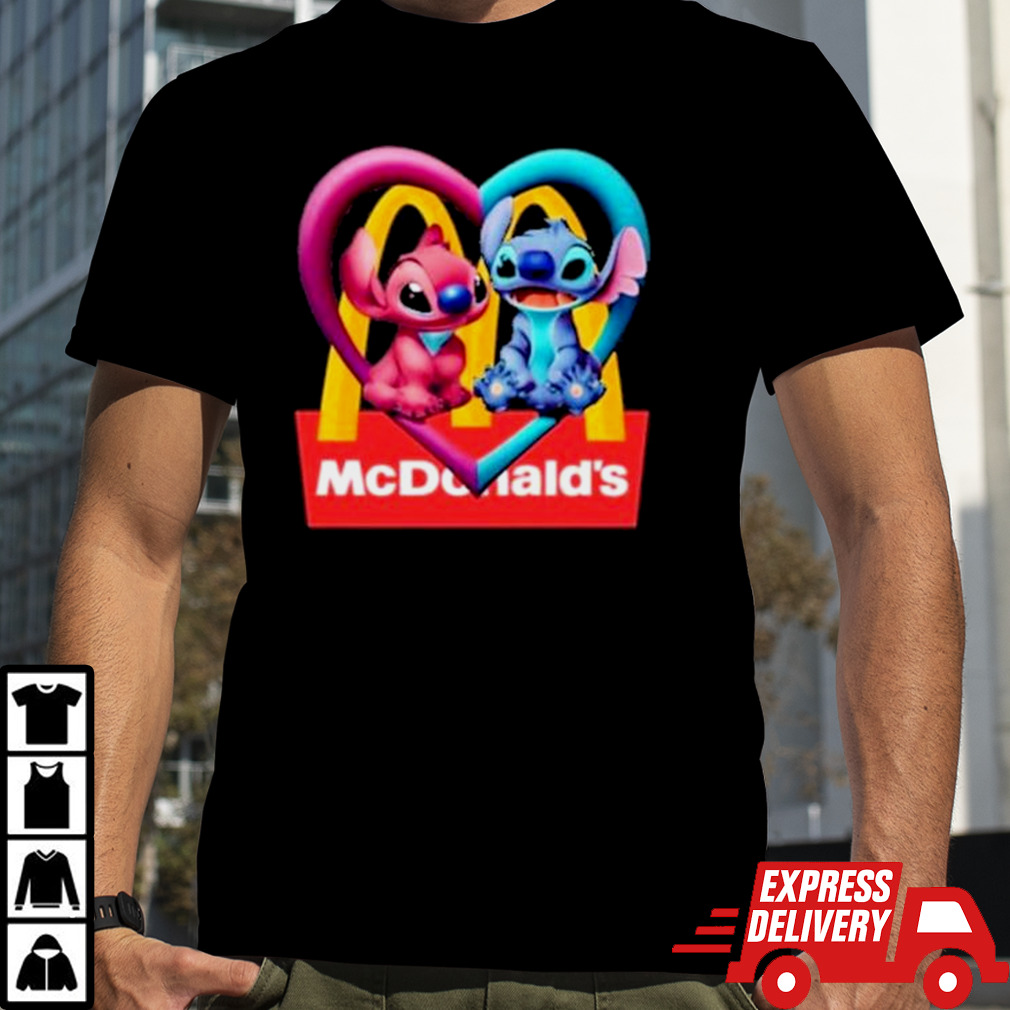 Valentine Stitch Mc Donald’s shirt