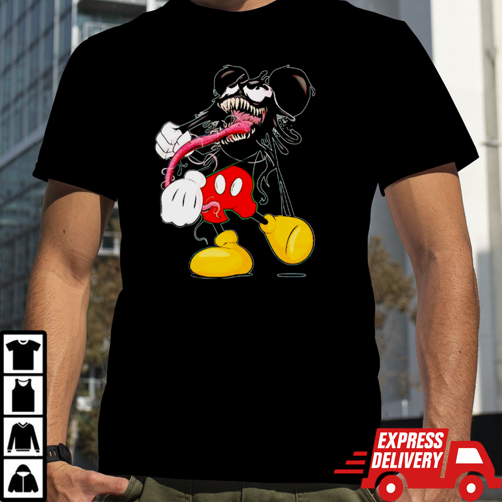 Venom and Mickey mashup shirt