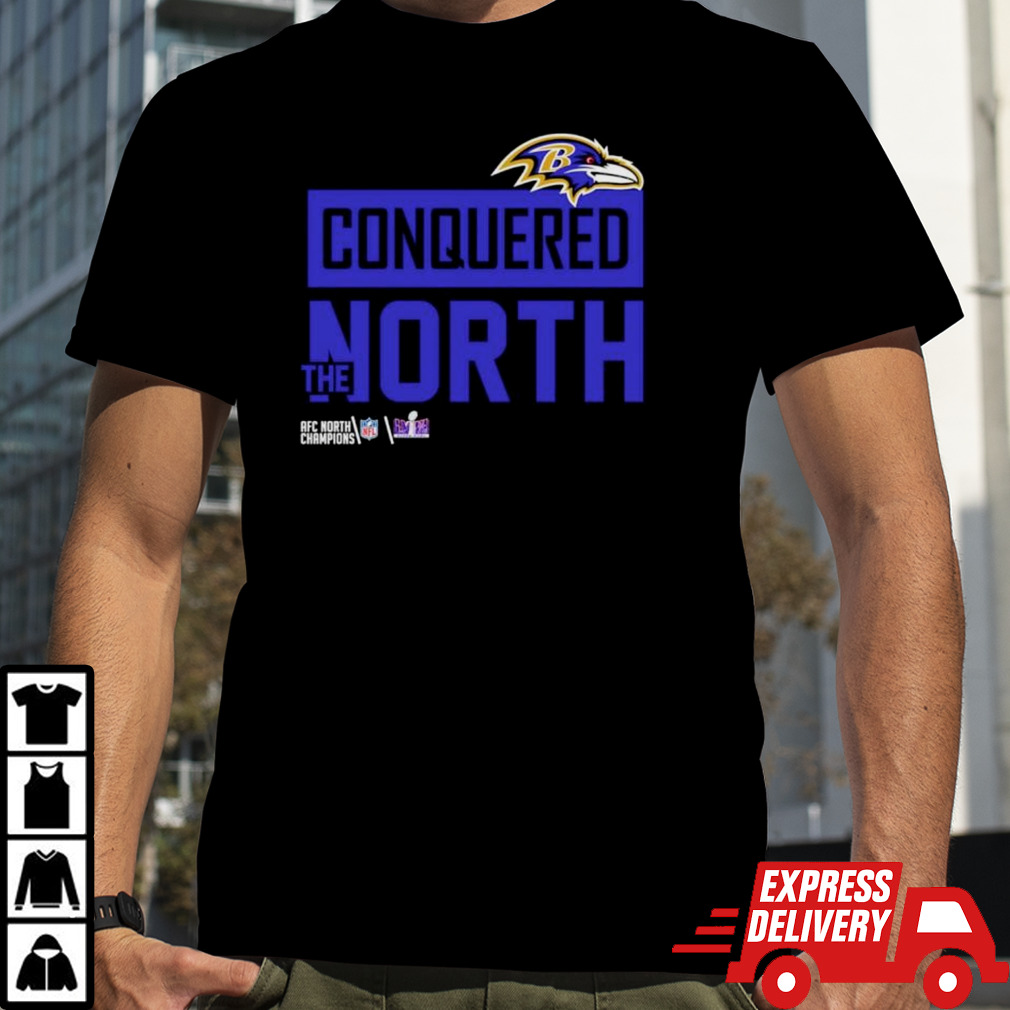 Baltimore Ravens 2024 Conquered The North shirt