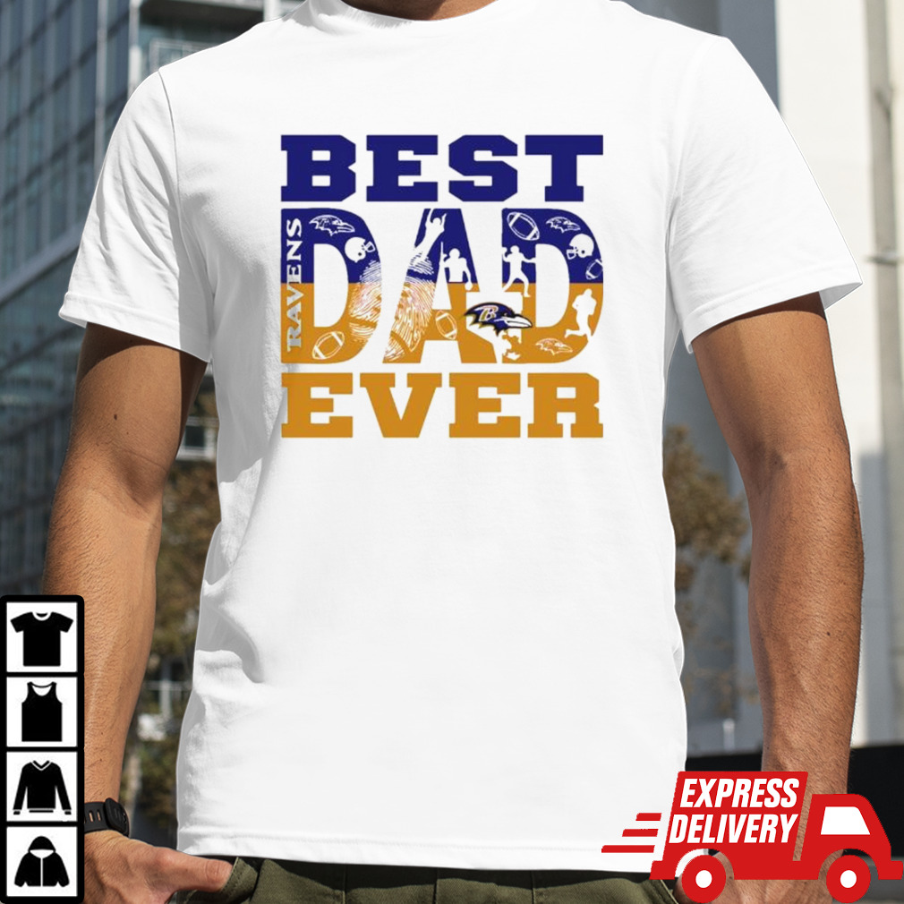 Baltimore Ravens best dad ever shirt