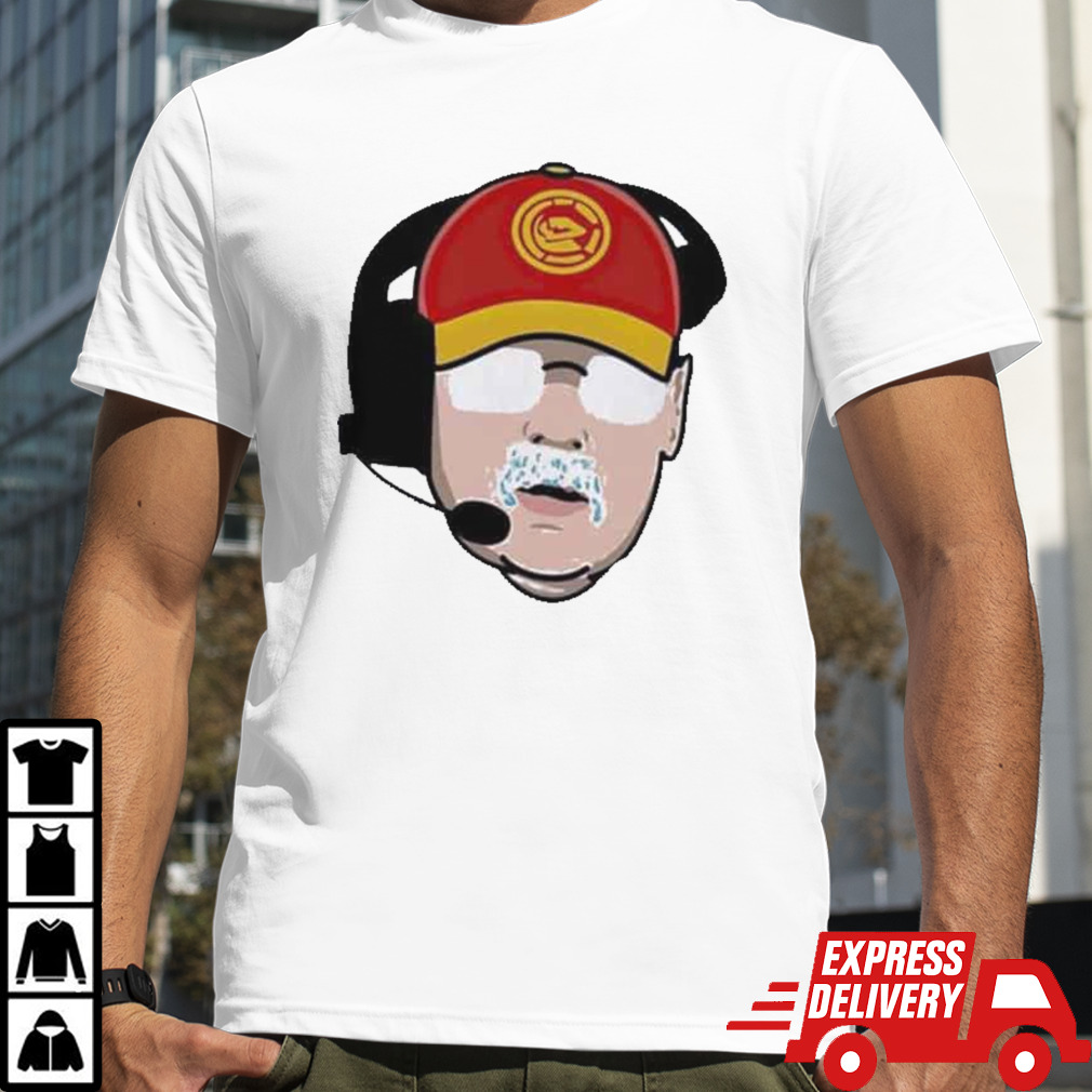 Coach Andy Reid Frozen Mustache shirt