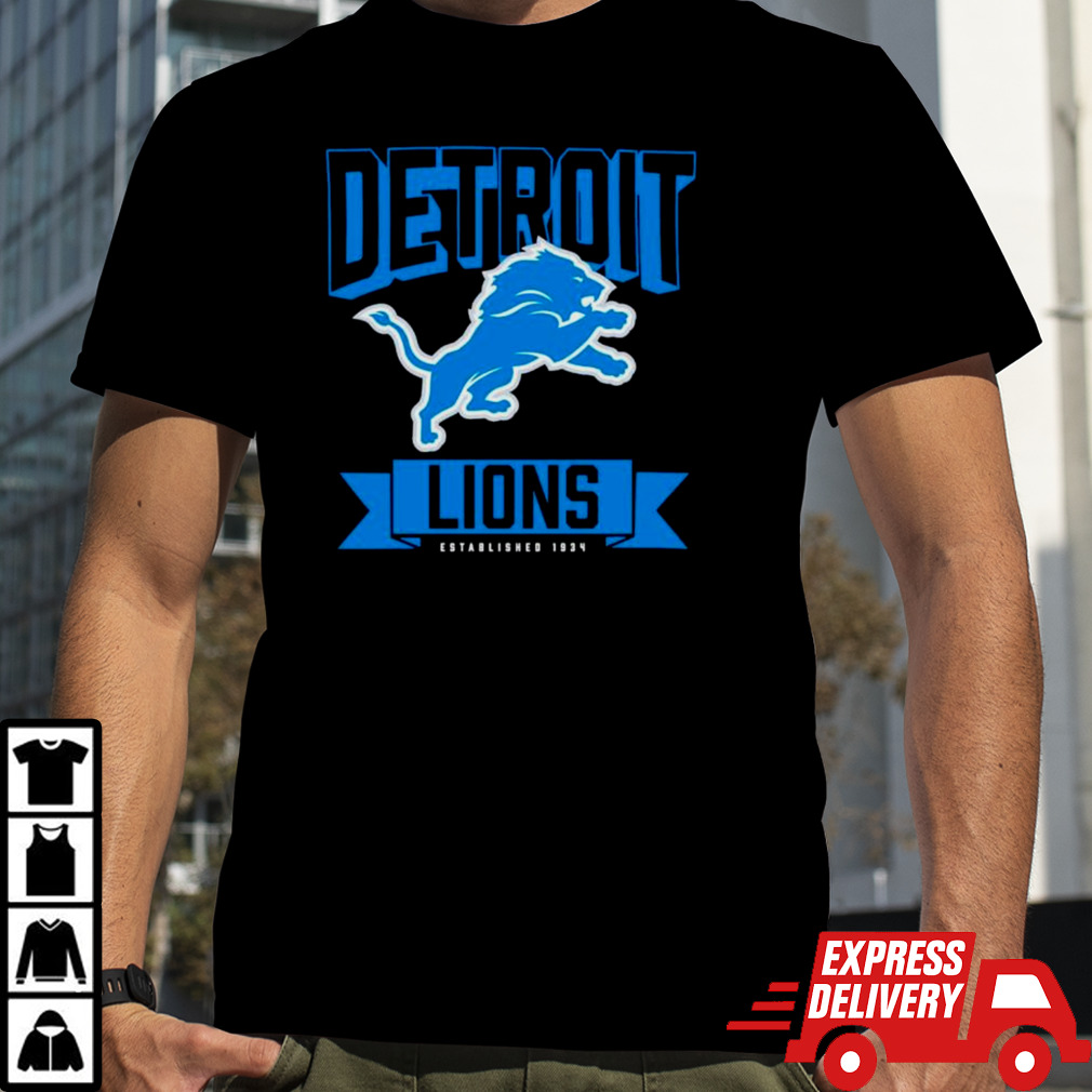 Detroit Lions Established 1934 classic shirt