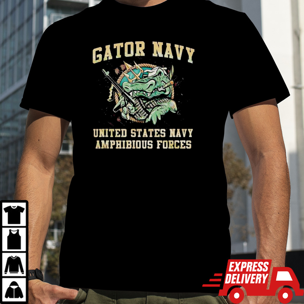 Gator vavy United States navy amphibious forces shirt