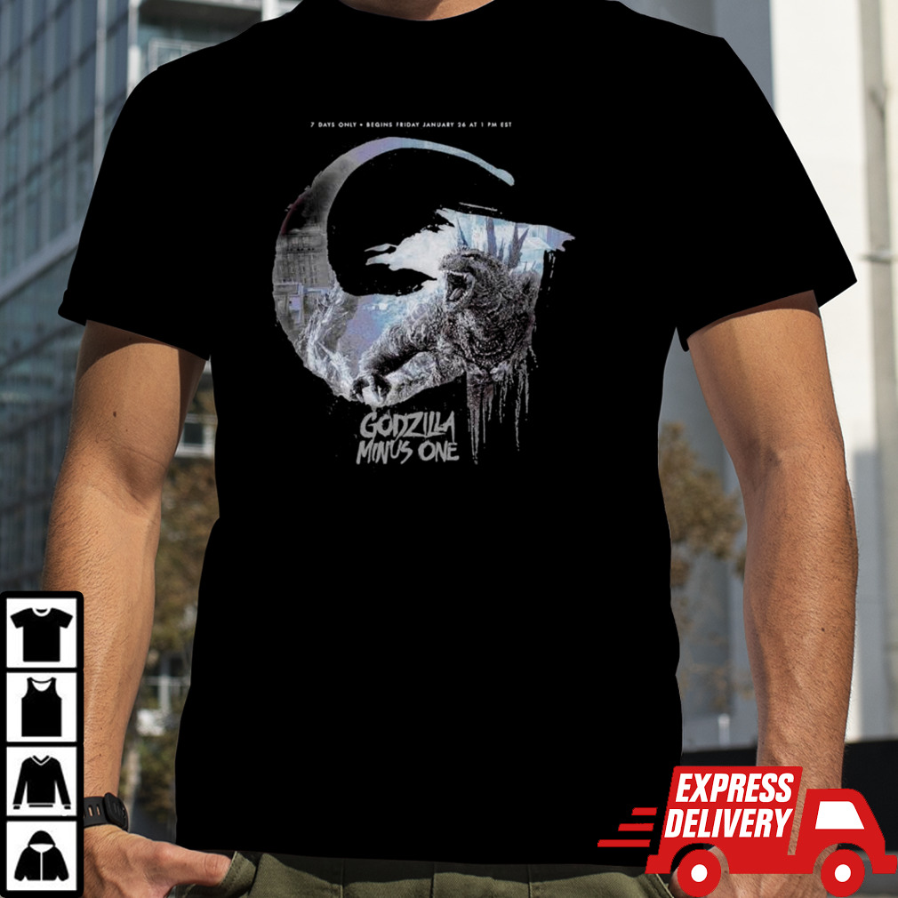 Godzilla Minus One logo shirt