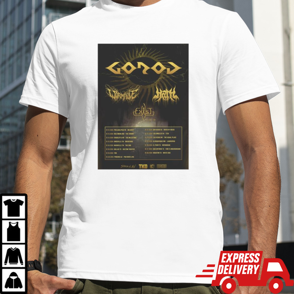 Gorod To Headline Tour 2024 T-shirt