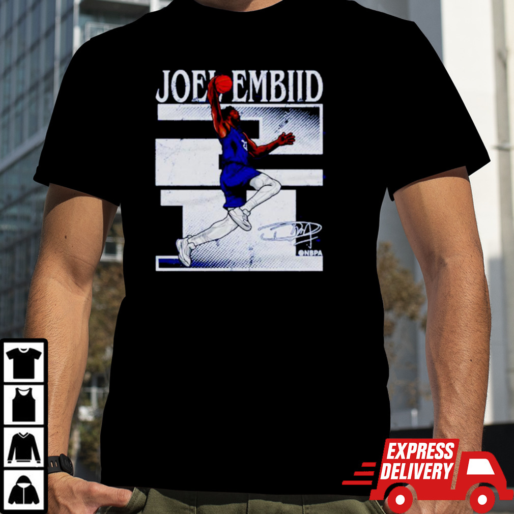 Joel Embiid Philadelphia number basketball signature shirt