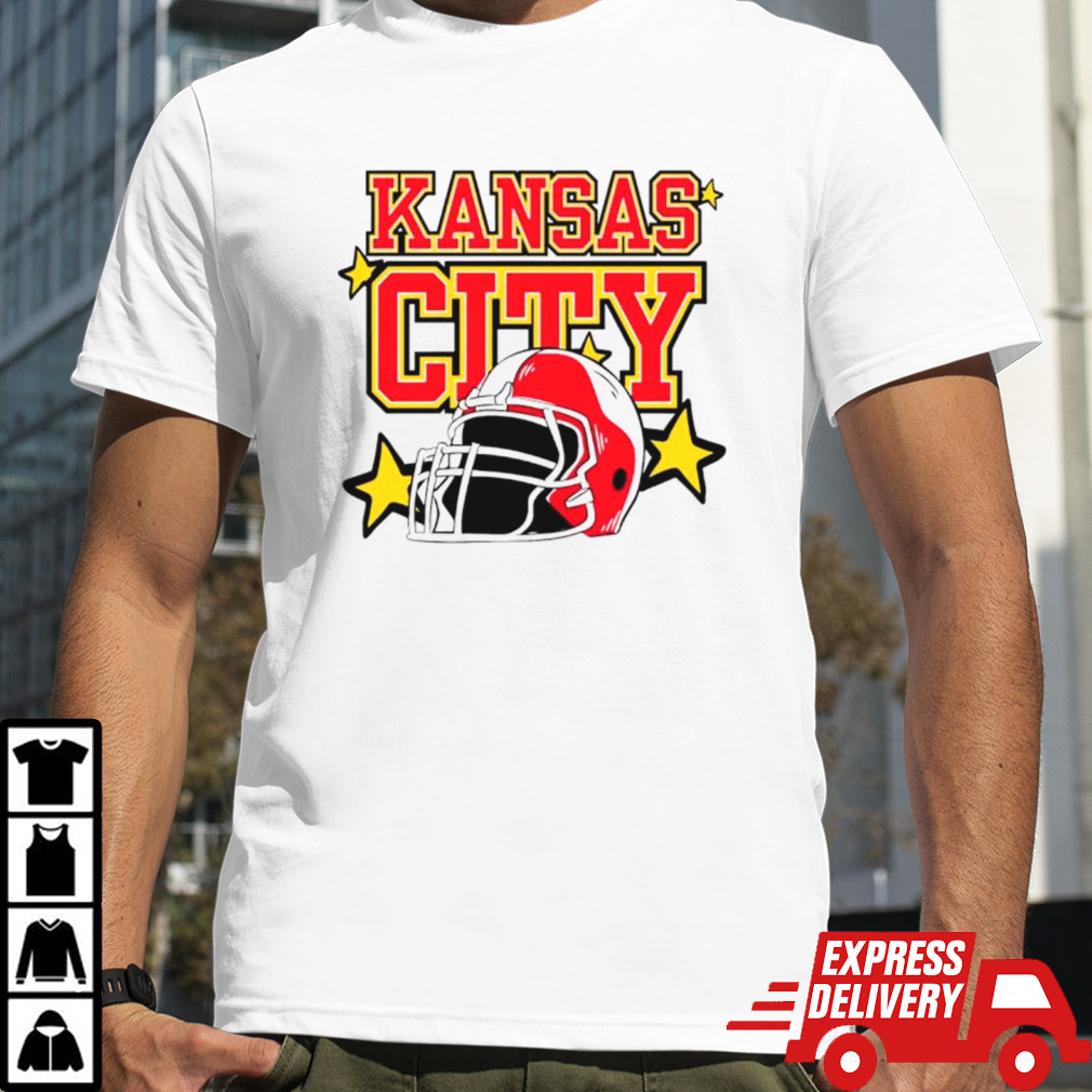 Kansas City Chiefs helemt Stars shirt