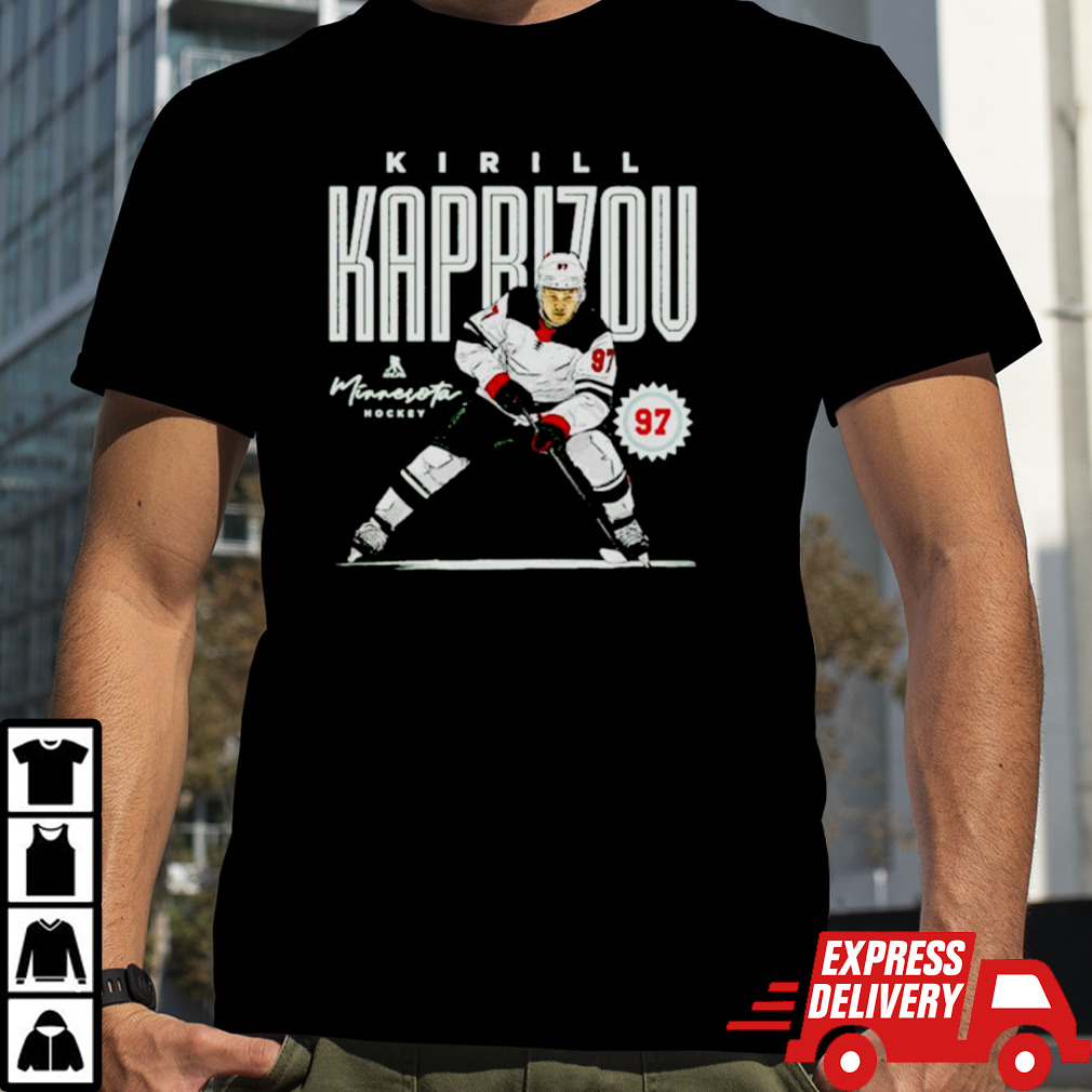 Kirill Kaprizov Minnesota card hockey shirt