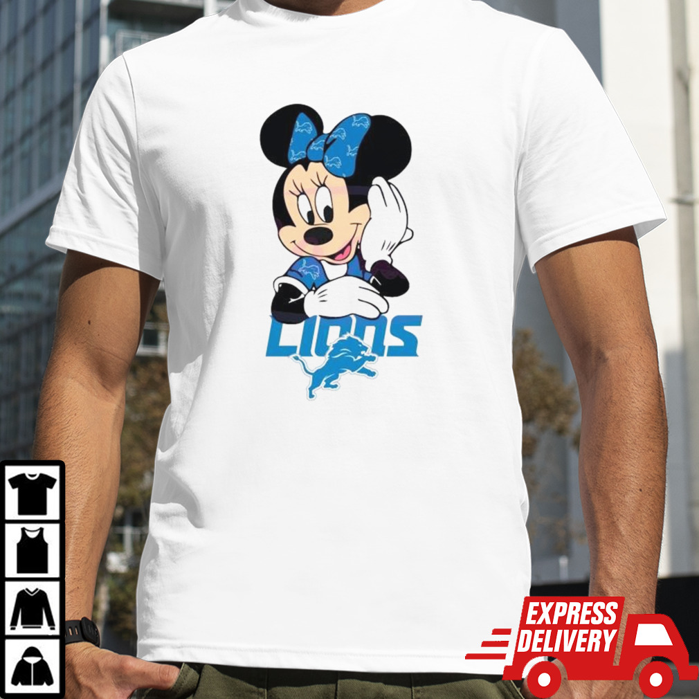 Minnie Mouse Detroit Lions Football 2024 shirt