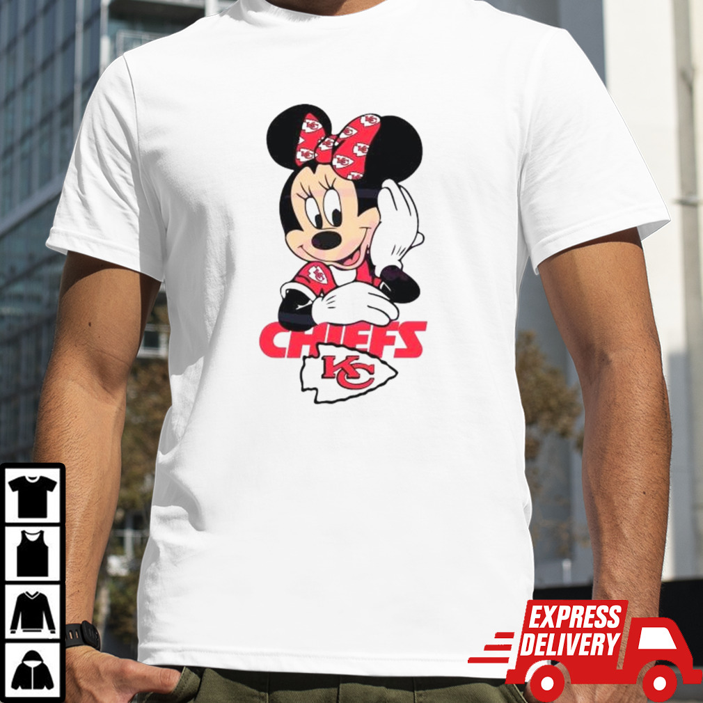 Minnie Mouse Kansas City Chiefs Football 2024 Shirt