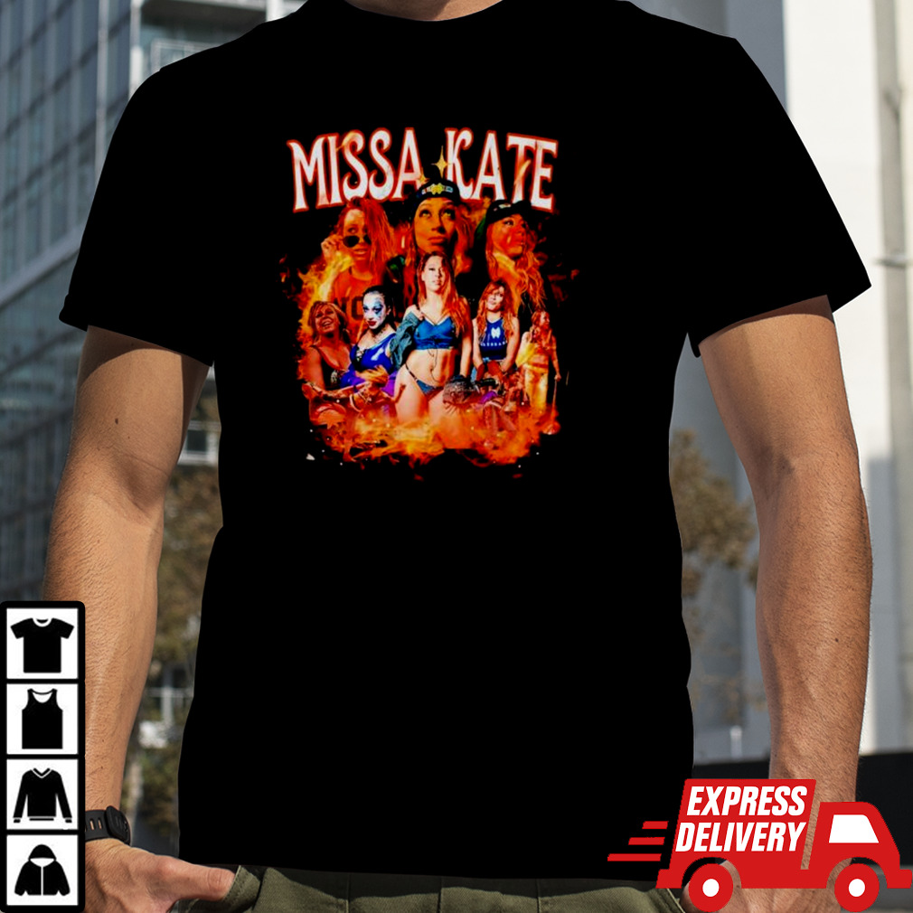 Missa Kate fire vintage shirt