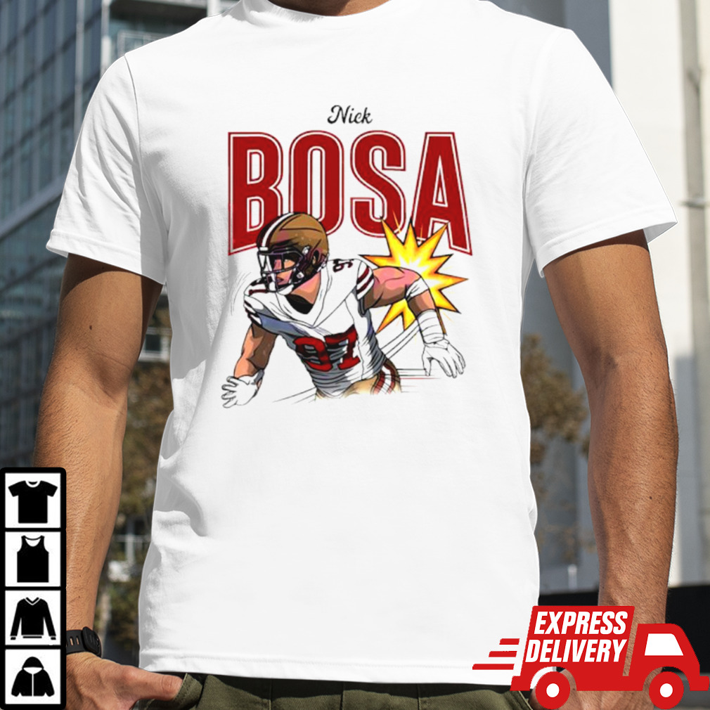 Nick Bosa San Francisco 49ers player football shirt