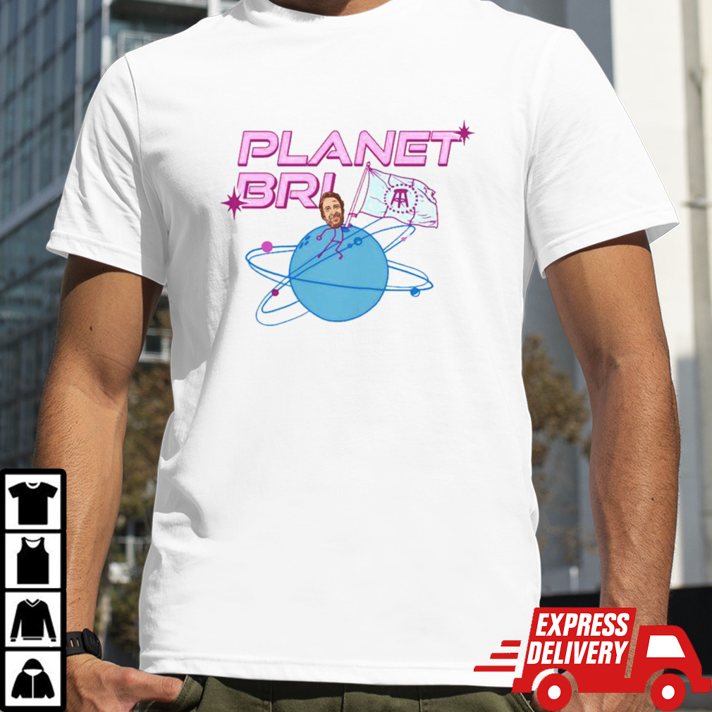 Planet Bri Space Flag T-shirt