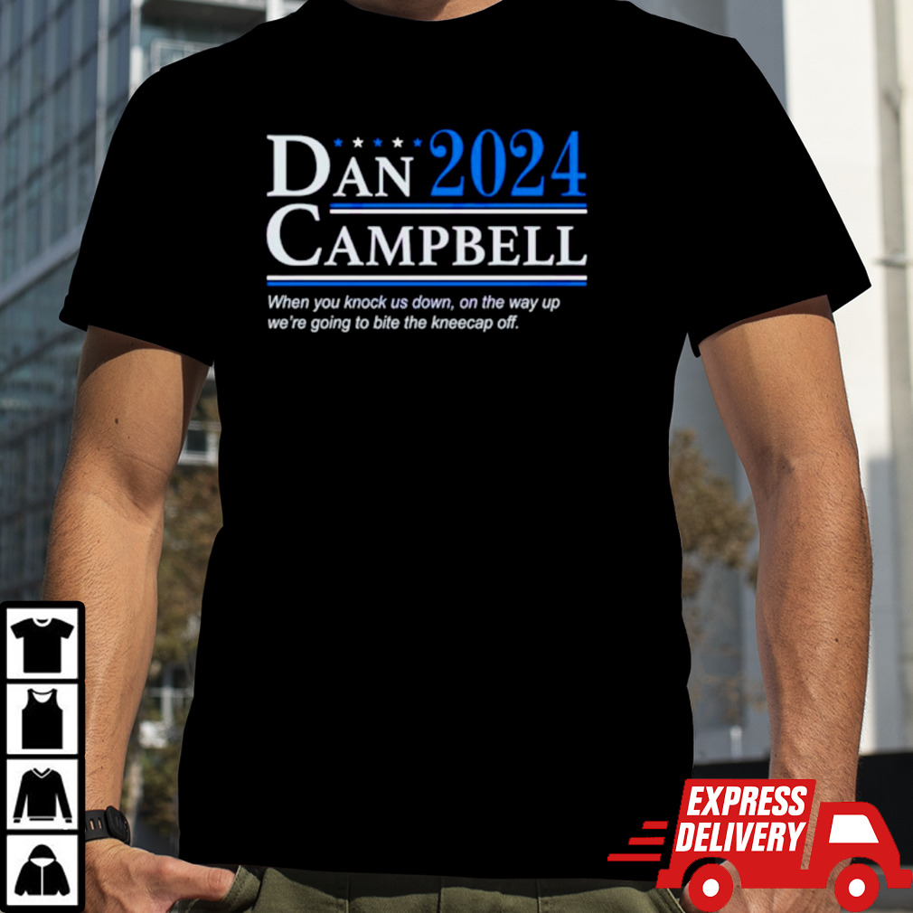 Retro Dan Campbell 2024 shirt