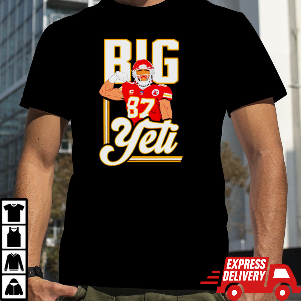 Travis player football Kelce Big Yeti shirt