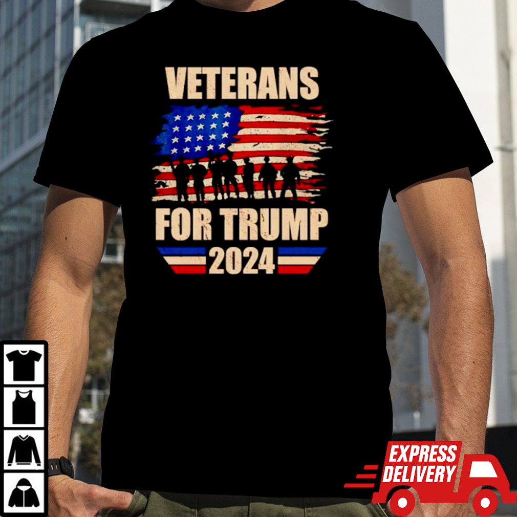 Veterans For Trump 2024 Pro American Troops shirt