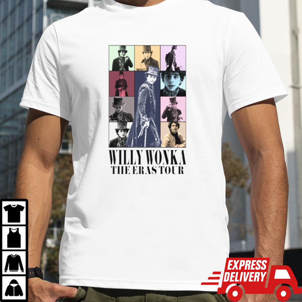 Willy Wonka The Eras Tour shirt