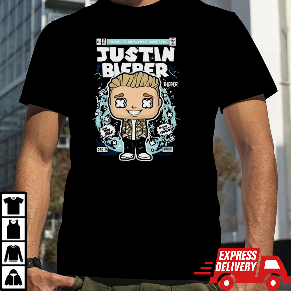 You Can’t Fly Unless You Let Yourself Fall Justin Bieber Softstyle T-Shirt