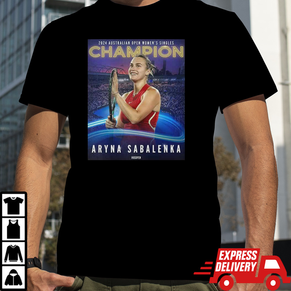 2024 Australian Open Women’s Singles Champion Aryna Sabalenka Domination Down Under T-Shirt