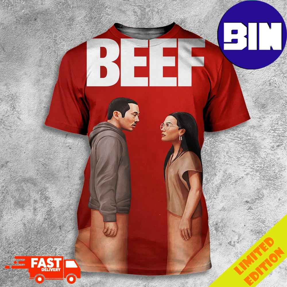 8 Time Emmy Award Winning Limited Series BEEF Version 1 3D T-Shirt