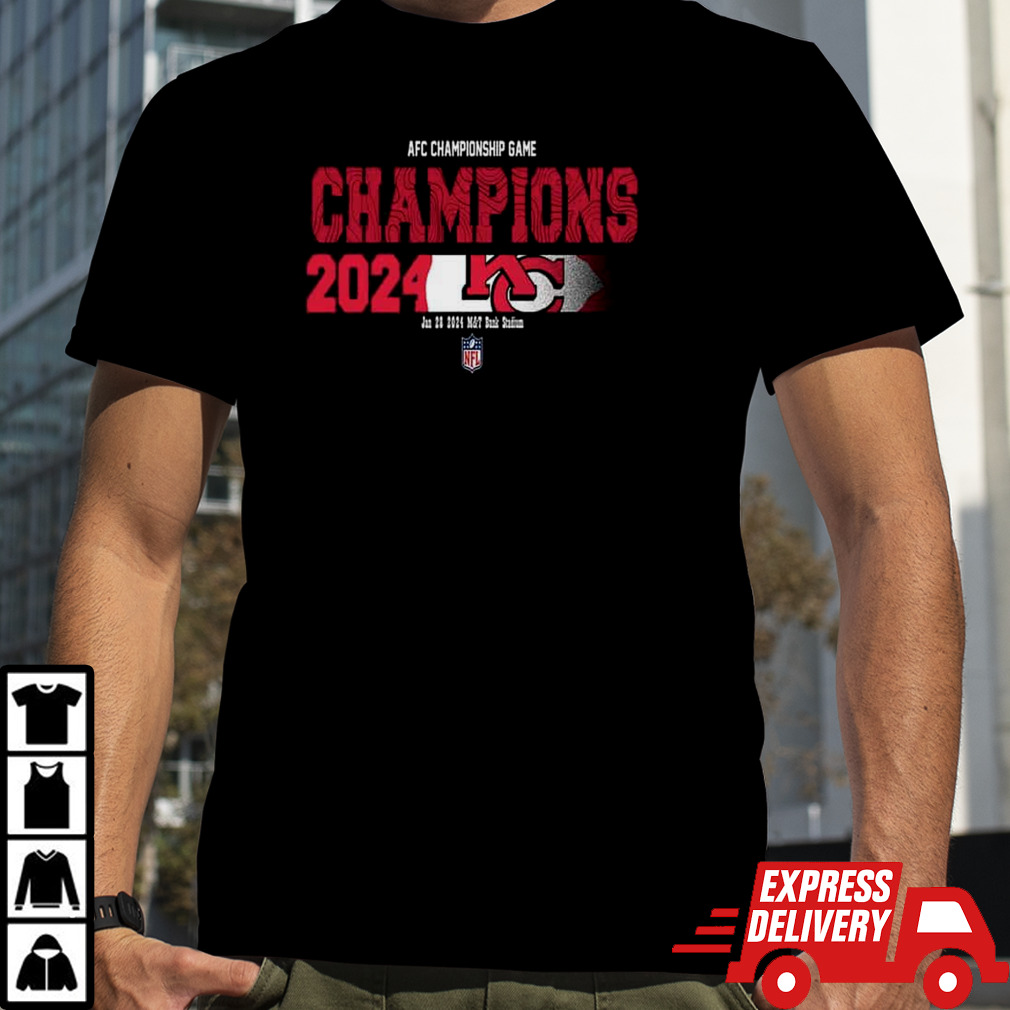 Congratulations Kansas City Chiefs Is Champions Of AFC Championship Game Season 2023-2024 T-Shirt