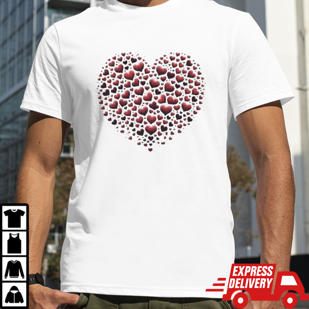 Constellation Of Affection Heart Valentine Shirt