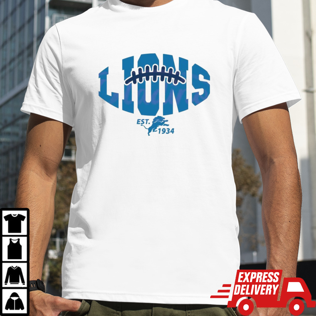 Football NFL Lions Est 1934 Shirt