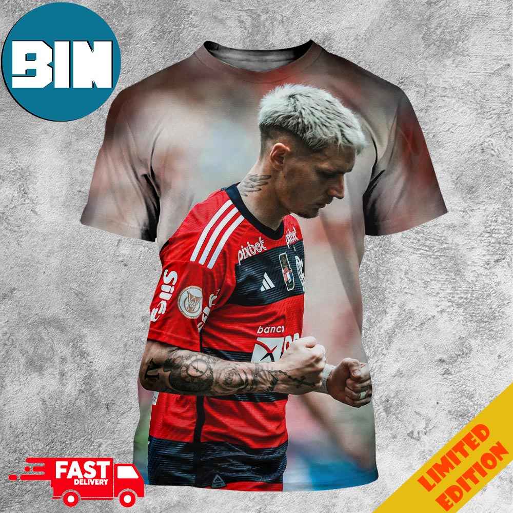 Guillermo Varela Scores Opening Goal For Flamengo 3D T-Shirt