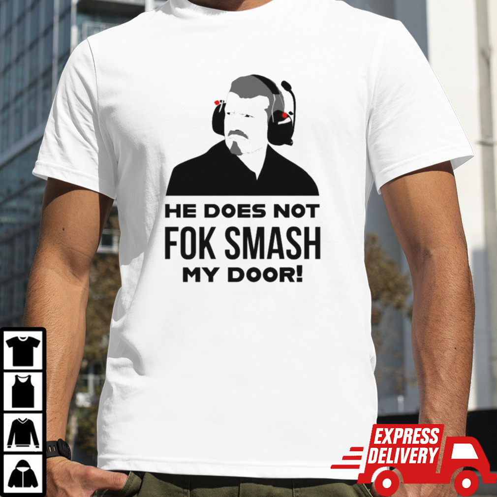 Gunther Steiner Fok Smash Door Shirt