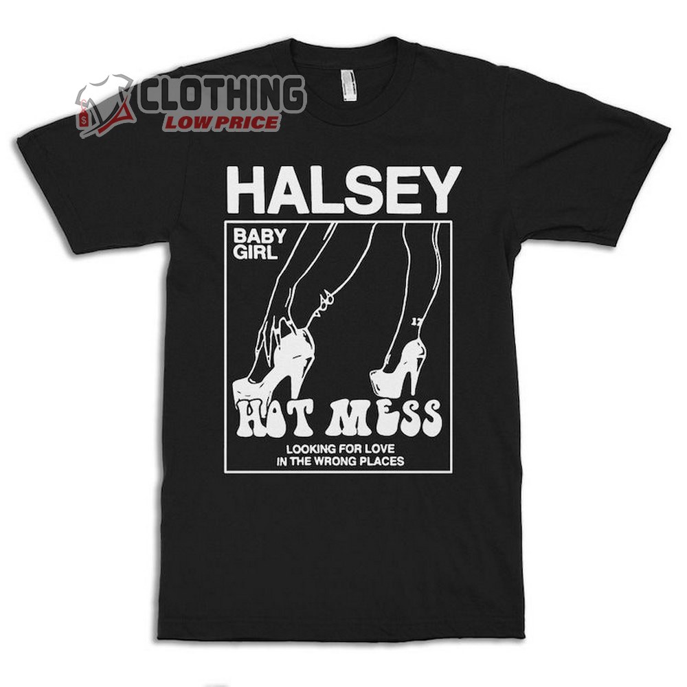 Halsey Hot Mess T-Shirt, Halsey Music Shirt, Halsey Tour Merch, Halsey Sweatshirt, Halsey Gift For Fan