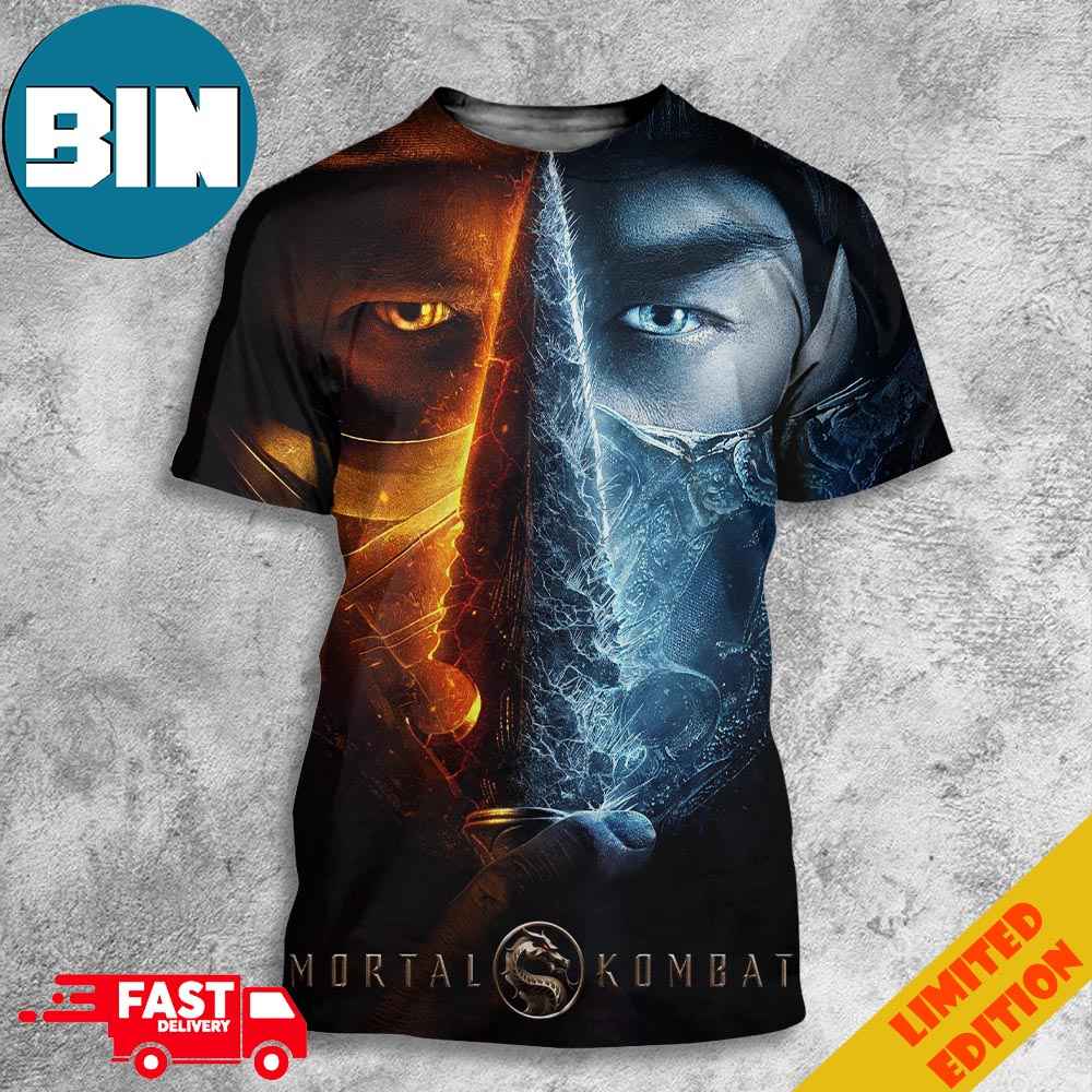 MORTAL KOMBAT 2 Get Over Here April 23 2024 3D T-Shirt