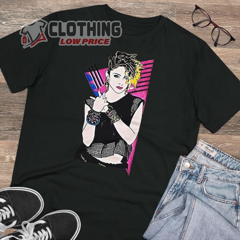 Madonna Bedtime Stories Men'S Black Tee Clothing Tshirt