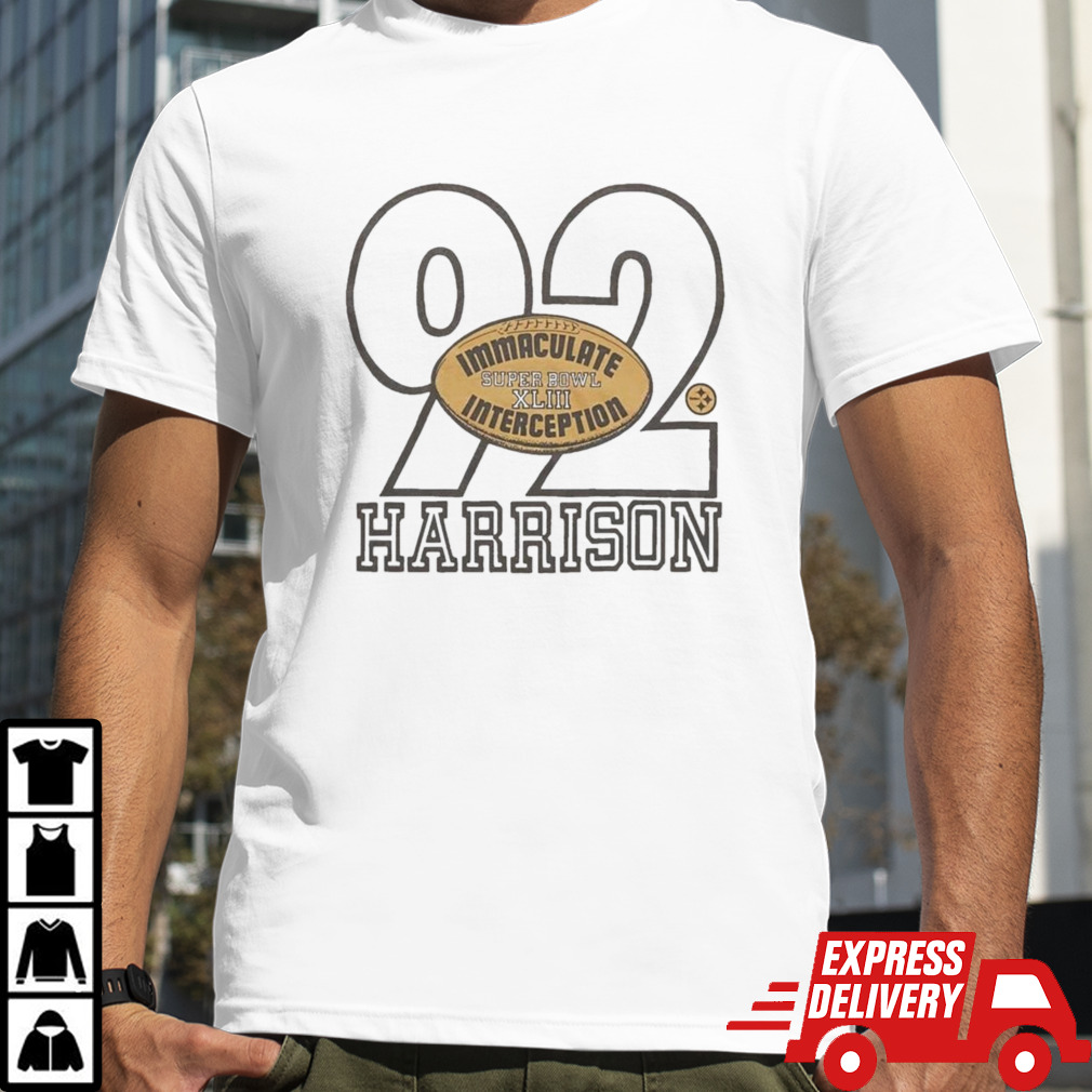 Pittsburgh Steelers Immaculate Interception Harrison Shirt