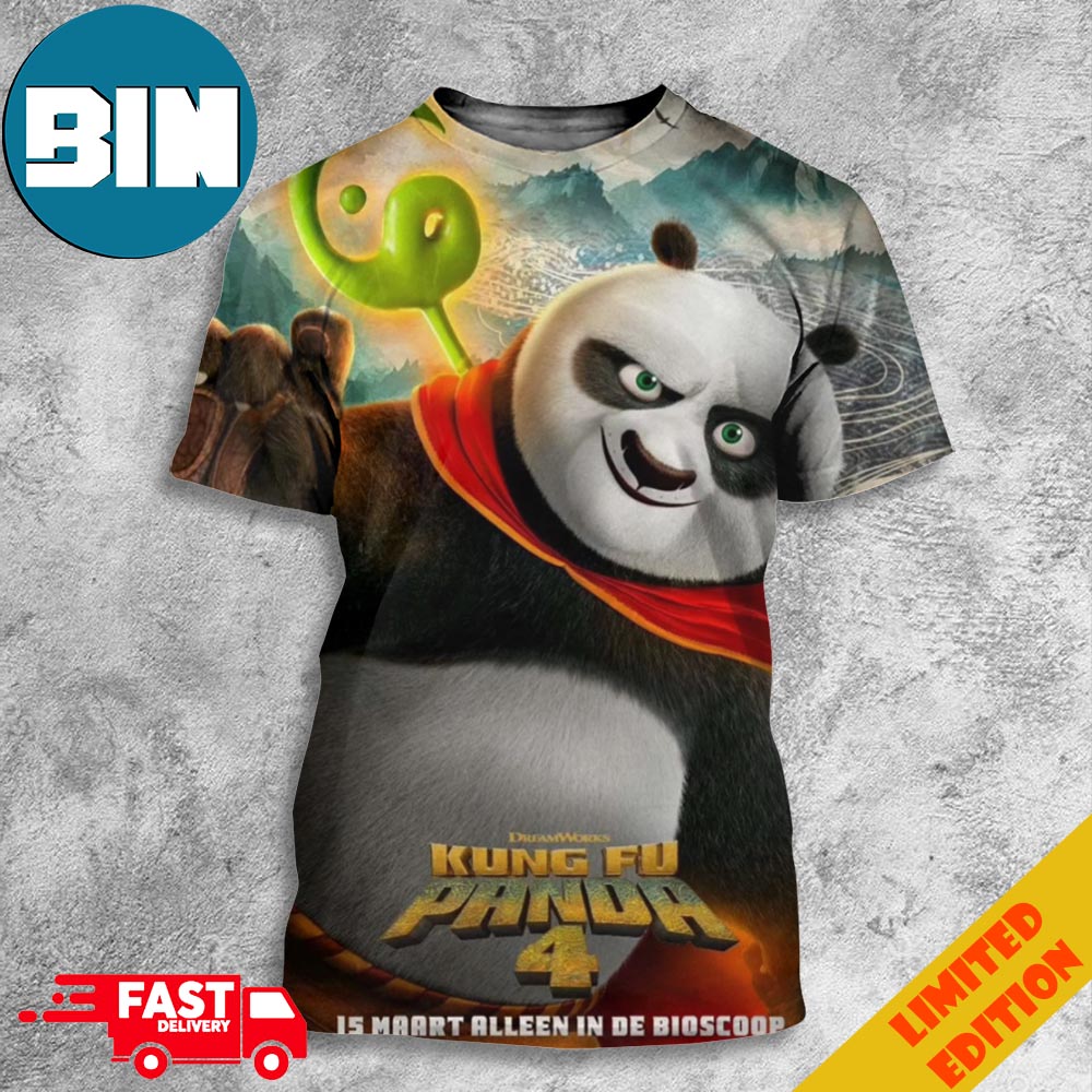 Po Posters For 'Kung Fu Panda' 4 Is Maart Alleen In De Bioscoop Poster Canvas