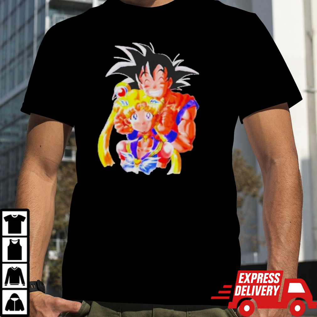 Sailor Moon X Goku Shirt