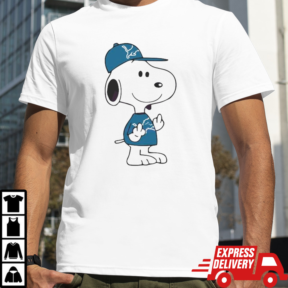 Snoopy Detroit Lions Football shirt