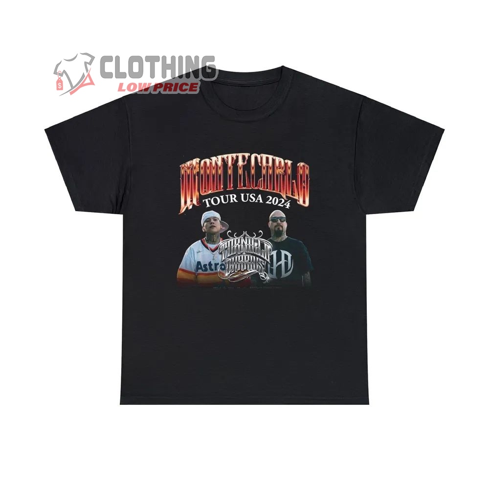 Vinatge Tornillo Montecarlo Tour 2024 Merch, Tornillo Montecarlo Tour Usa 2024 T-Shirt