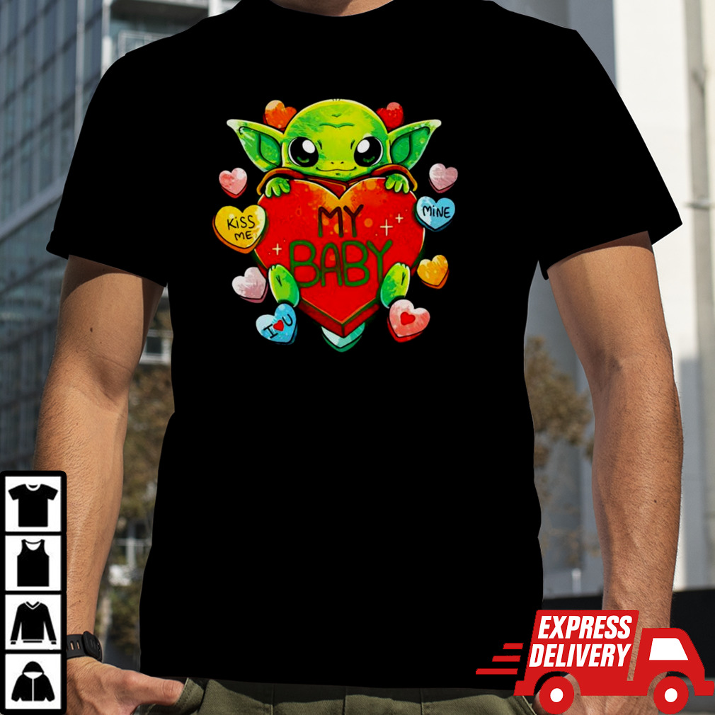 Baby Yoda Star Wars Valentine shirt