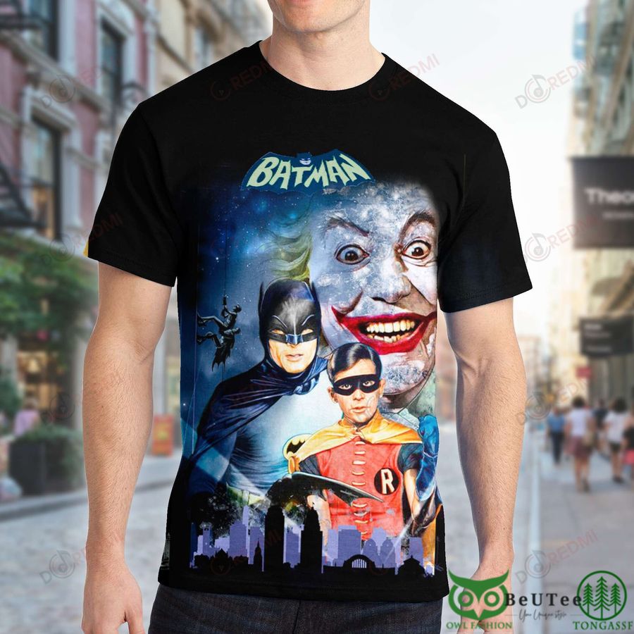 Batman Joker Robin Galaxy 3D T-shirt