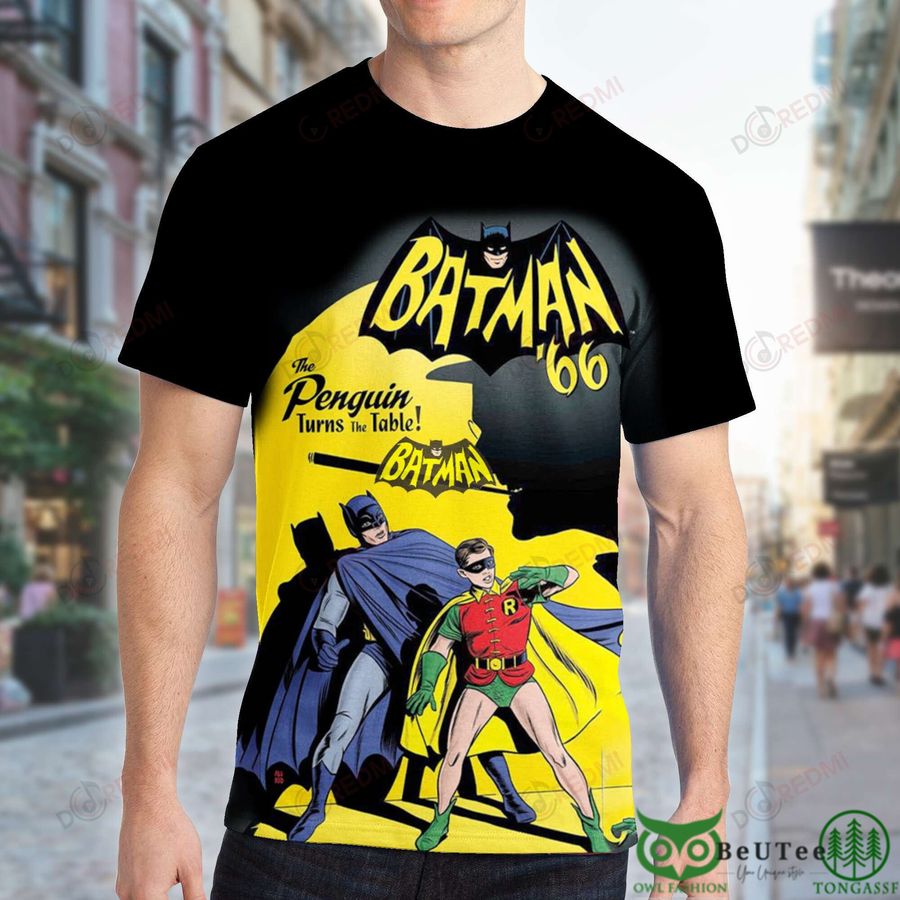 Batman The Penguin Turns The Table 3D T-shirt