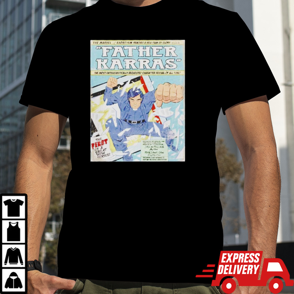 Father Karras comics shirt