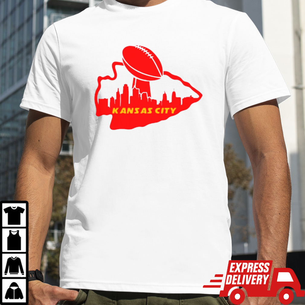 Kansas City Chiefs Skyline Super Bowl shirt