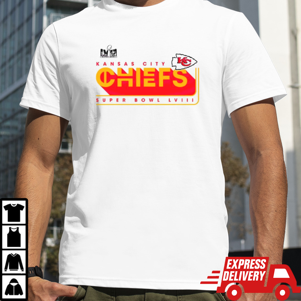 Kansas City Chiefs Super Bowl LVIII logo shirt