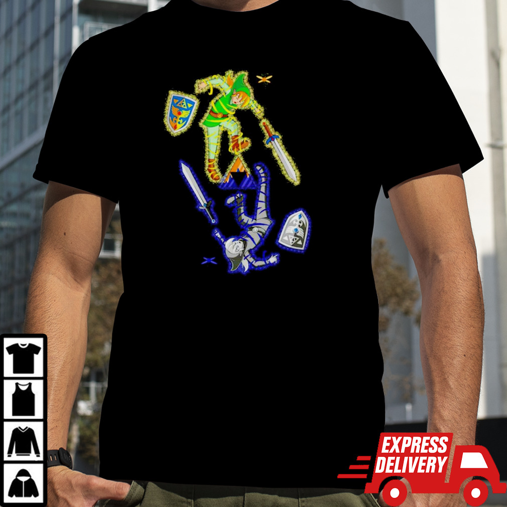 Link and Dark Link Link doppelganger shirt