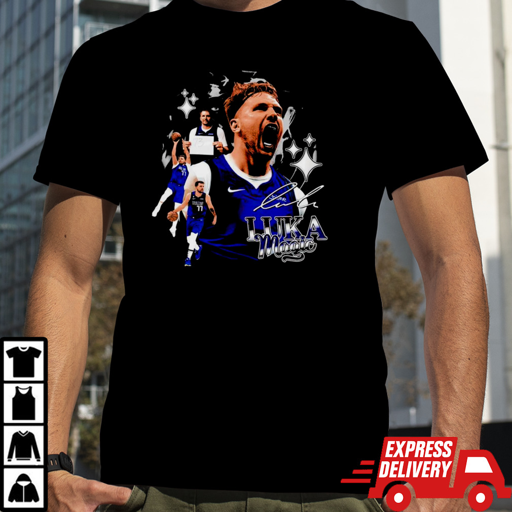 Luka Doncic Dallas Mavericks graphic poster shirt