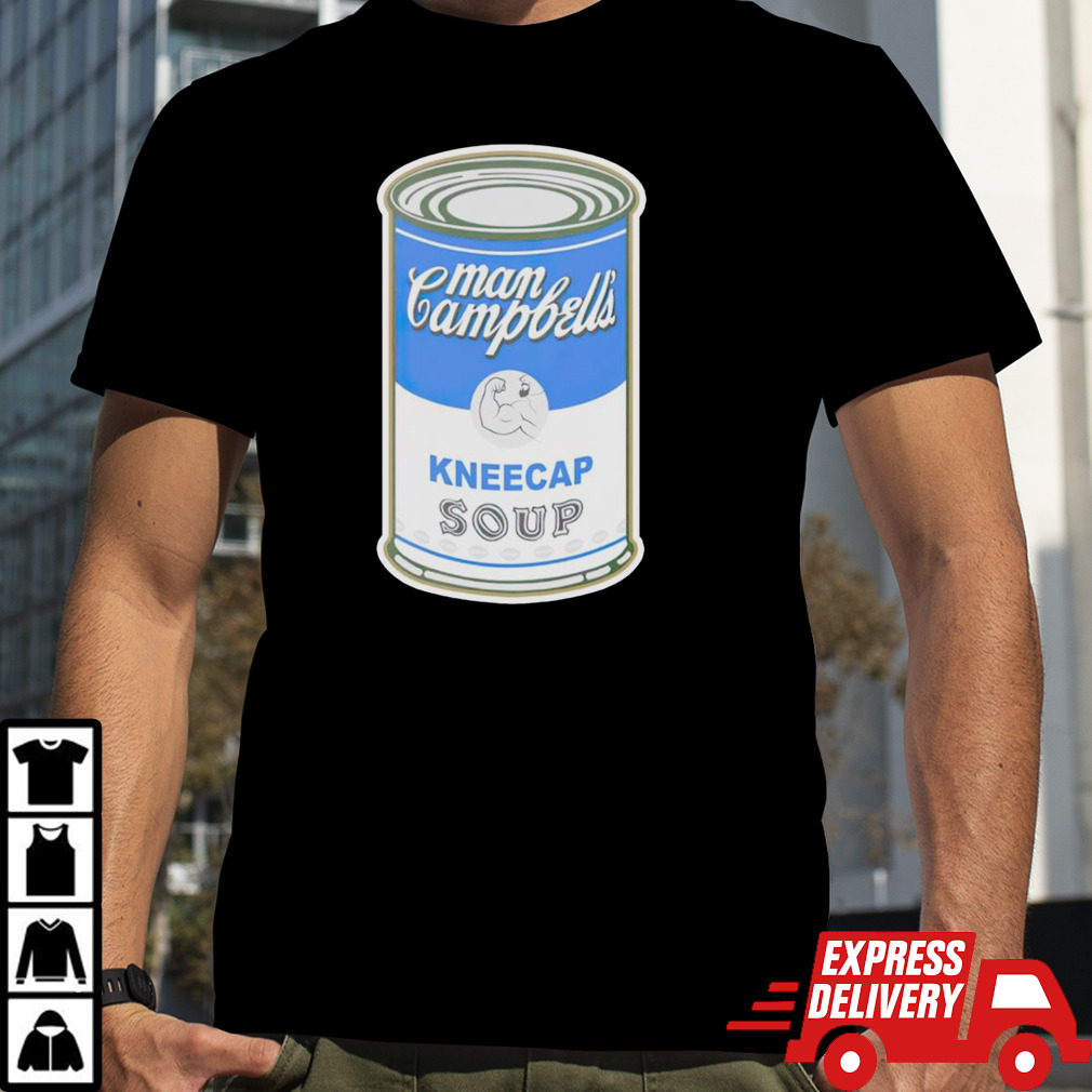 Man Campbell’s Kneecap Soup shirt