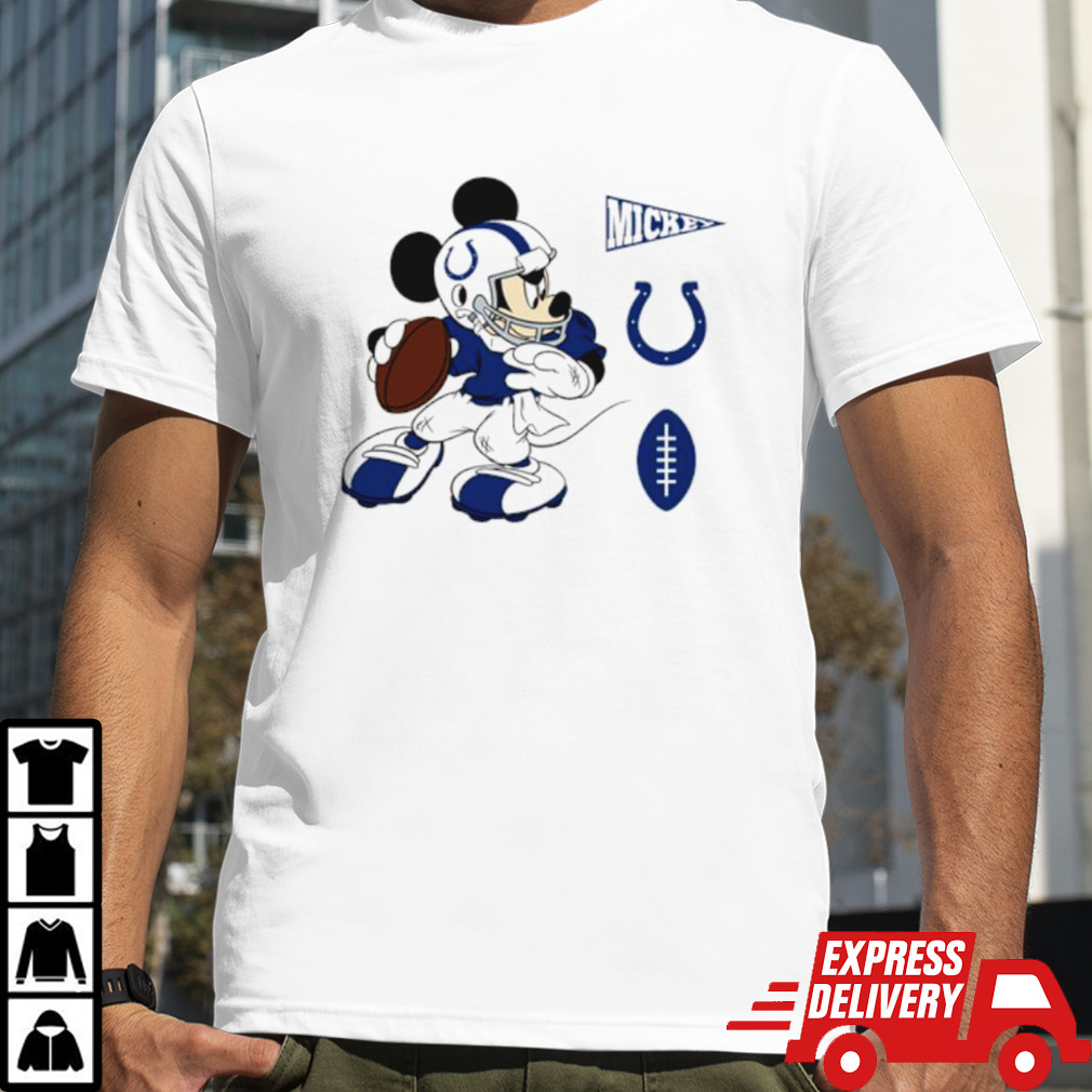 Mickey mouse player Indianapolis Colts Disney football shirt