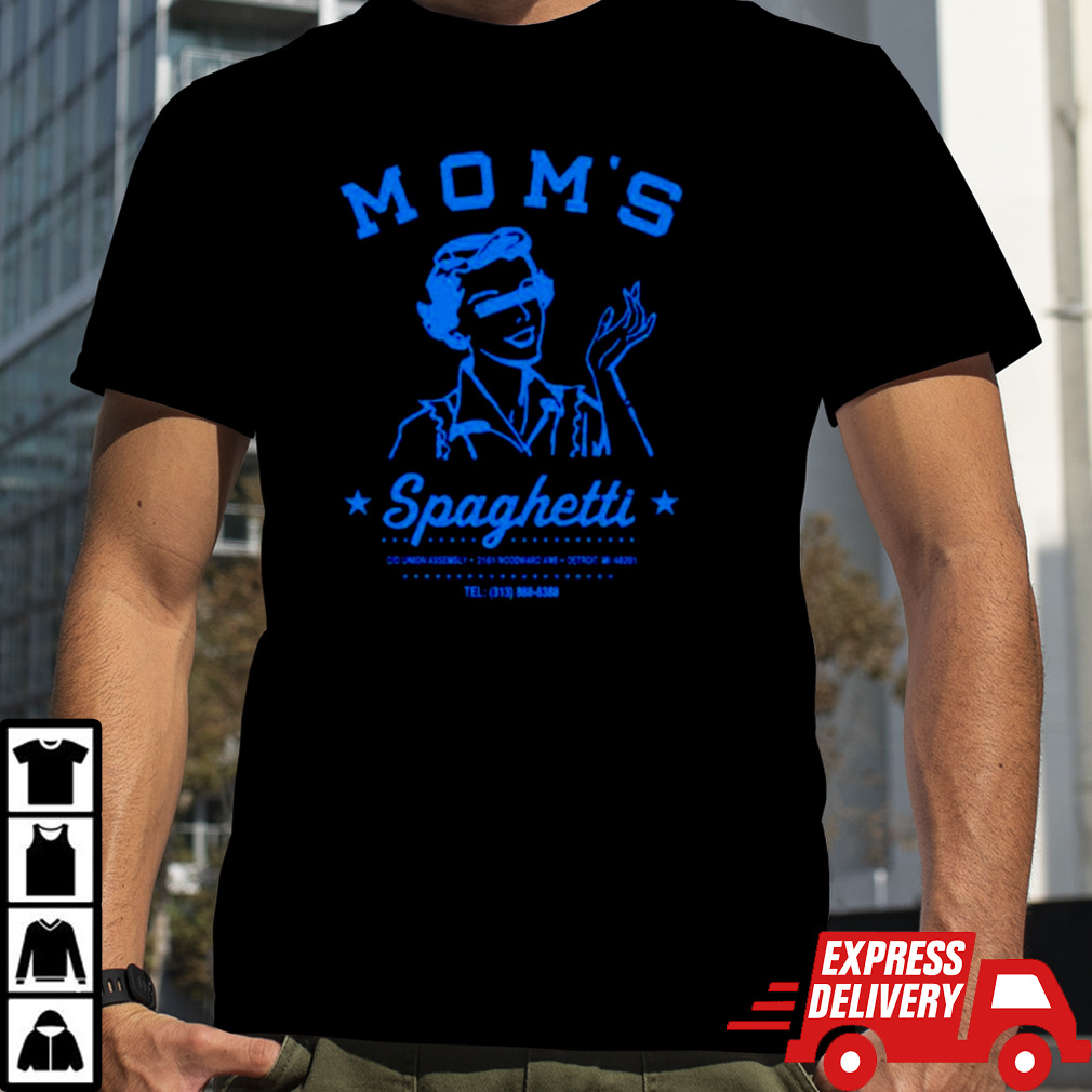 Mom’s spaghetti playoff run shirt