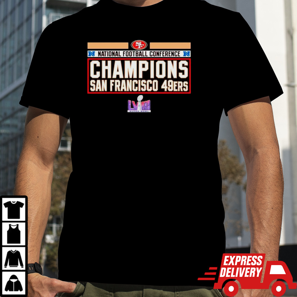 National football Conference Champions San Francisco 49ers shirt